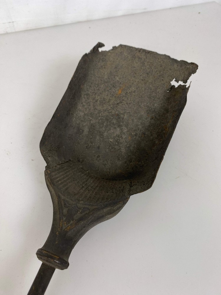 Antique Iron Coal Shovel #2