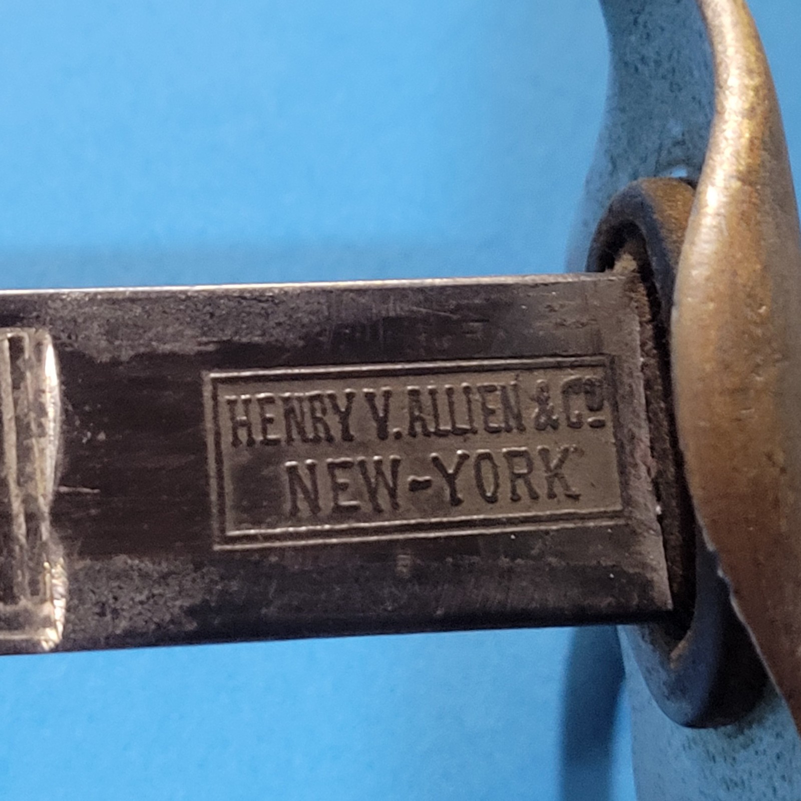 Model 1902 US Army Military Cavalry Sword Sabre Henry V Allien Wood Grip Etched