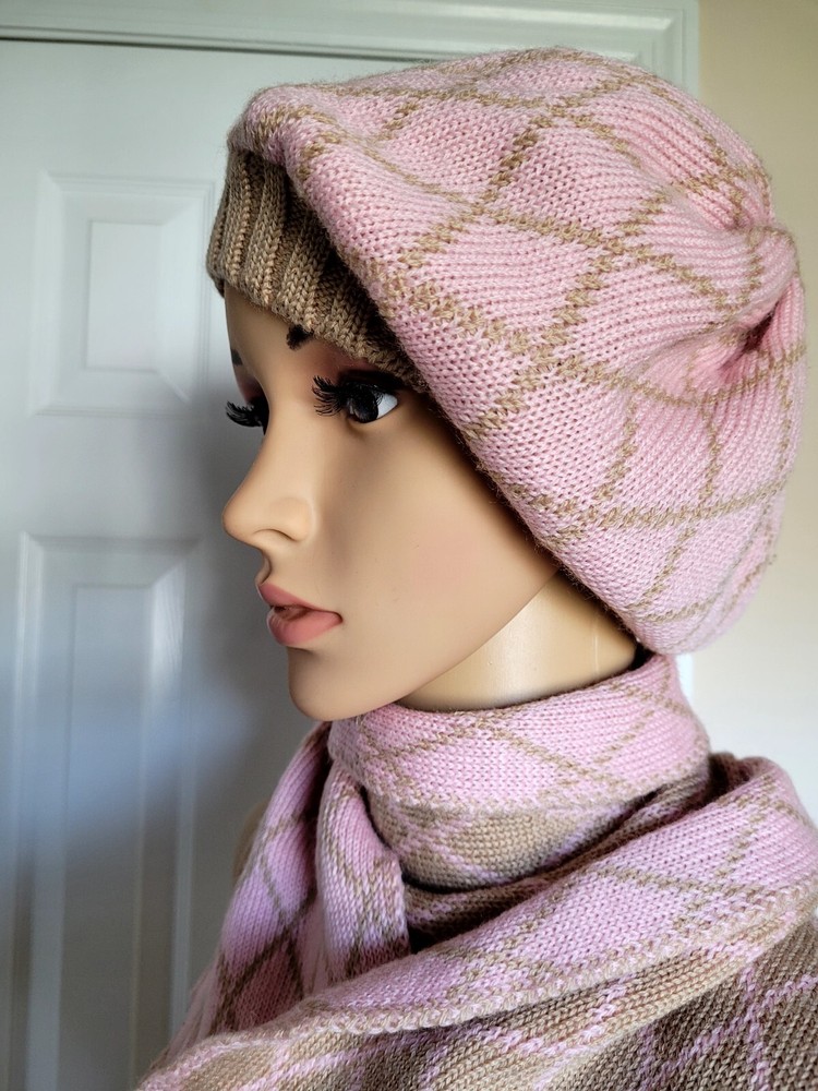 Winter Hat and Scarf Matching Set