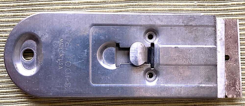 Vintage Hyde Glass / Paint Scraper