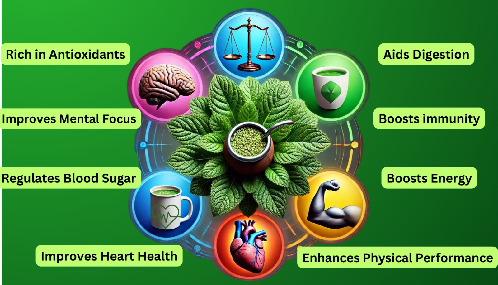 Organic Unsmoked Yerba Mate Tea Bags - 100 Count (Plant-Based Pyramid Tea Bags)