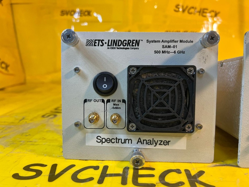 ETS Lindgren System Amplifier RF Module SAM–01 500 MHz–6 GHz