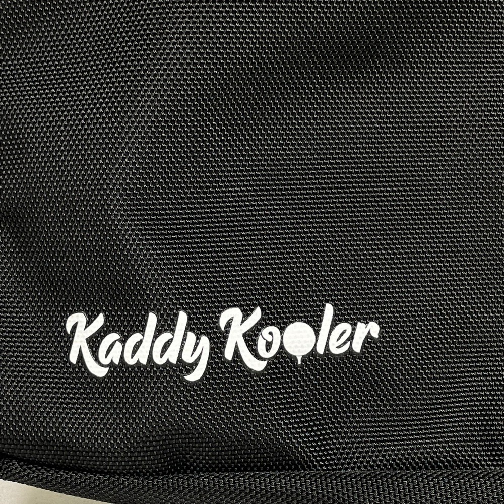 Kaddy Kooler Black Golf Course Beverage Cooler Bag Caddy Soft Sided NEW