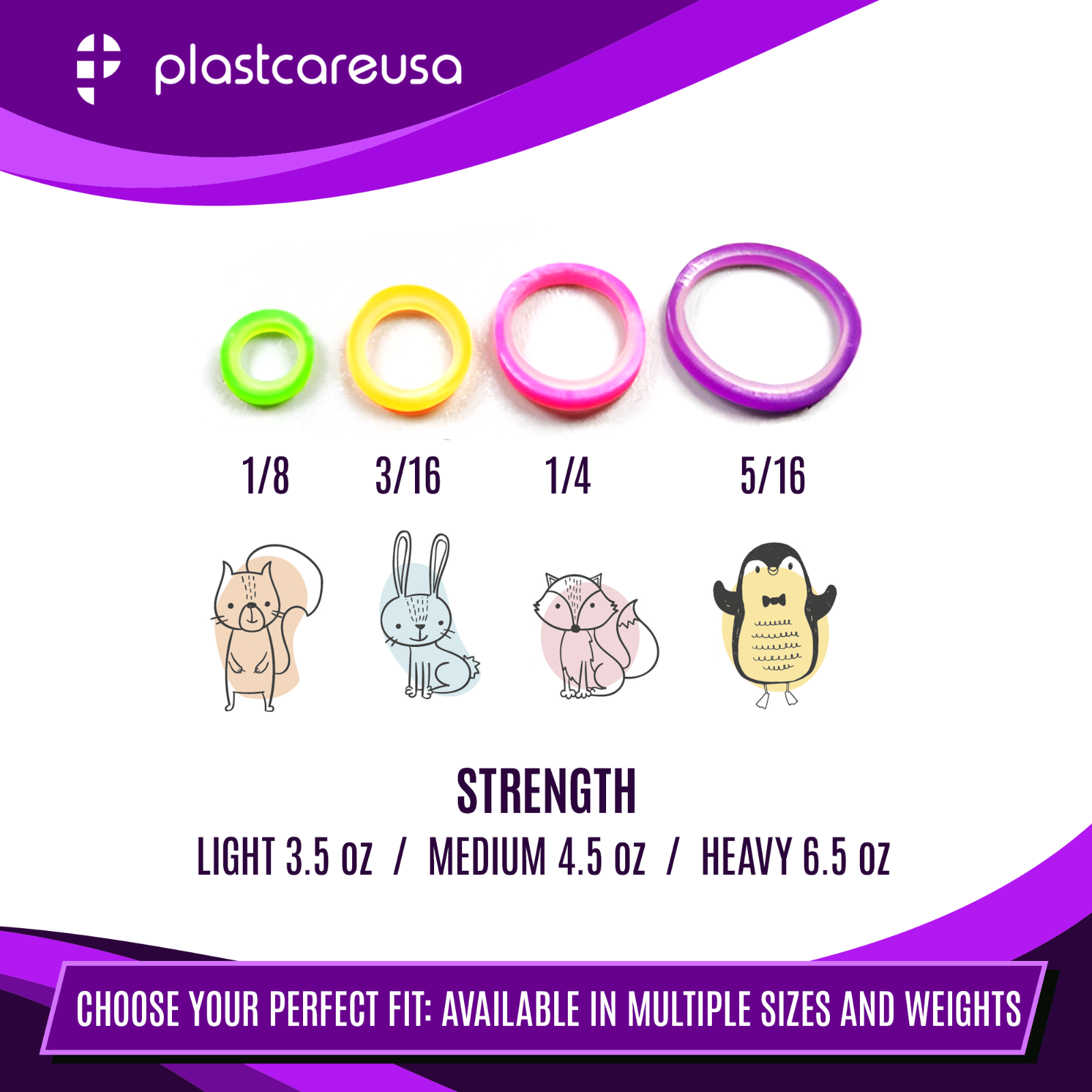 Assorted Colors Latex Elastic Rubber Bands for Orthodontic Dental Braces Teeth