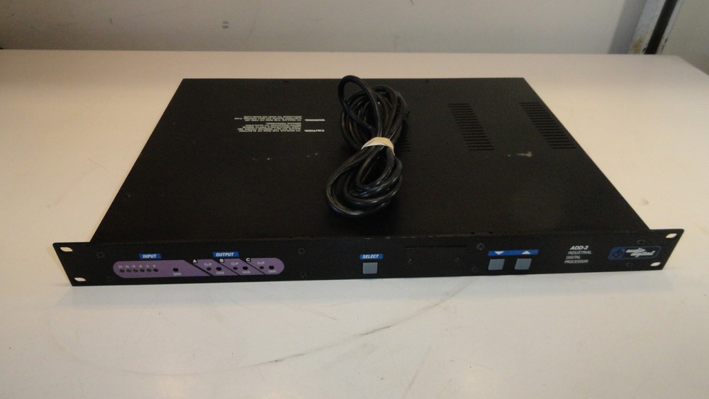 Audio Digital ADD-3, Industrial Digital Processor, Vintage Rack
