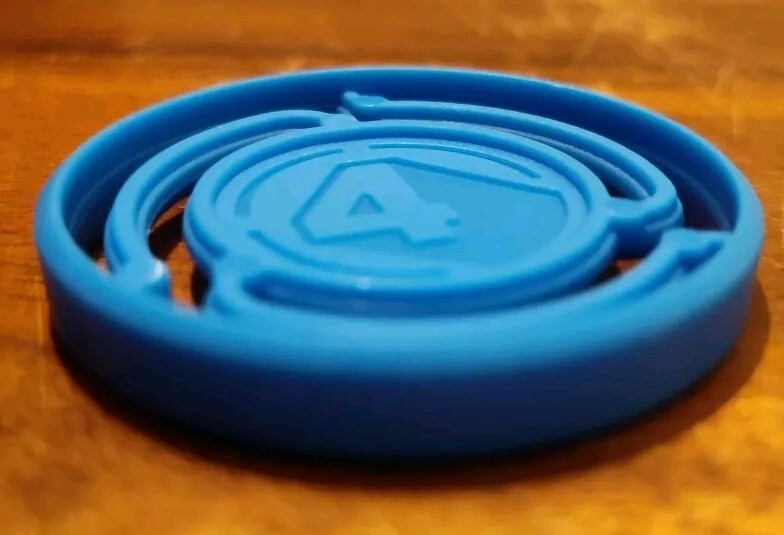2020 Hasbro Connect 4 Four Blast Powered By Nerf - 2 Replacement Discs Blue