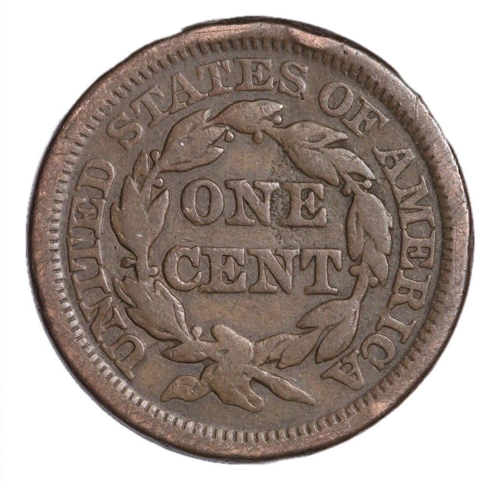 1846 LARGE CENT G/VG