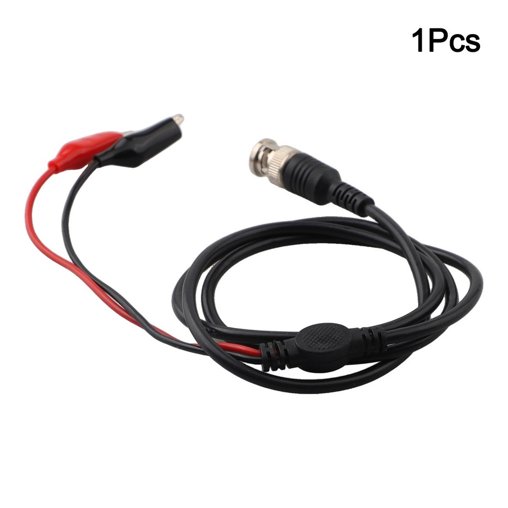 Crocodile Clip Adapter Set with BNC Connector for Laboratory Testing Needs