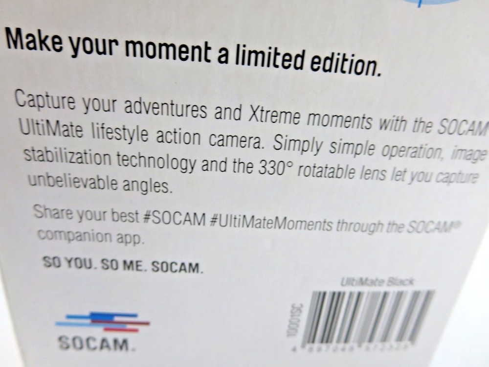 Socam, Ultimate Kit, HD Action Camera