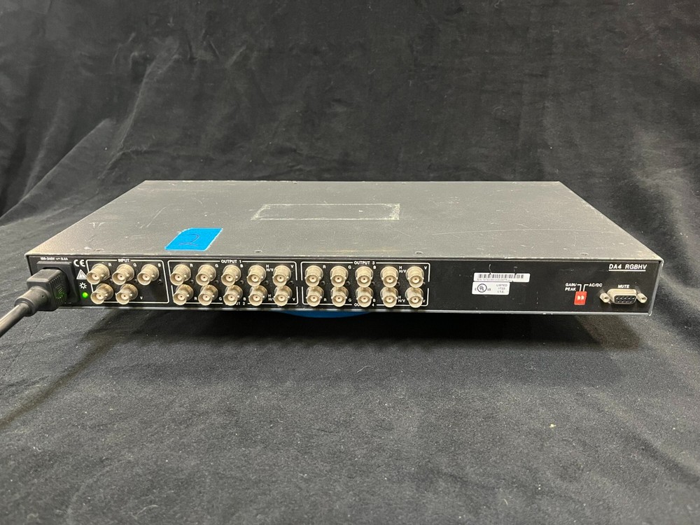 Extron Rack Mount VGA Video Processor/ amplifier/ PS/ Switcher (See Description)