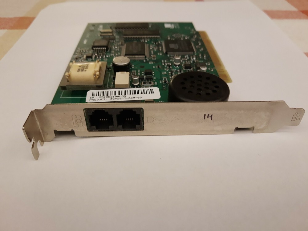 3Com Desktop Computer Modem 1.012.0726-F US Robotics Model 0726