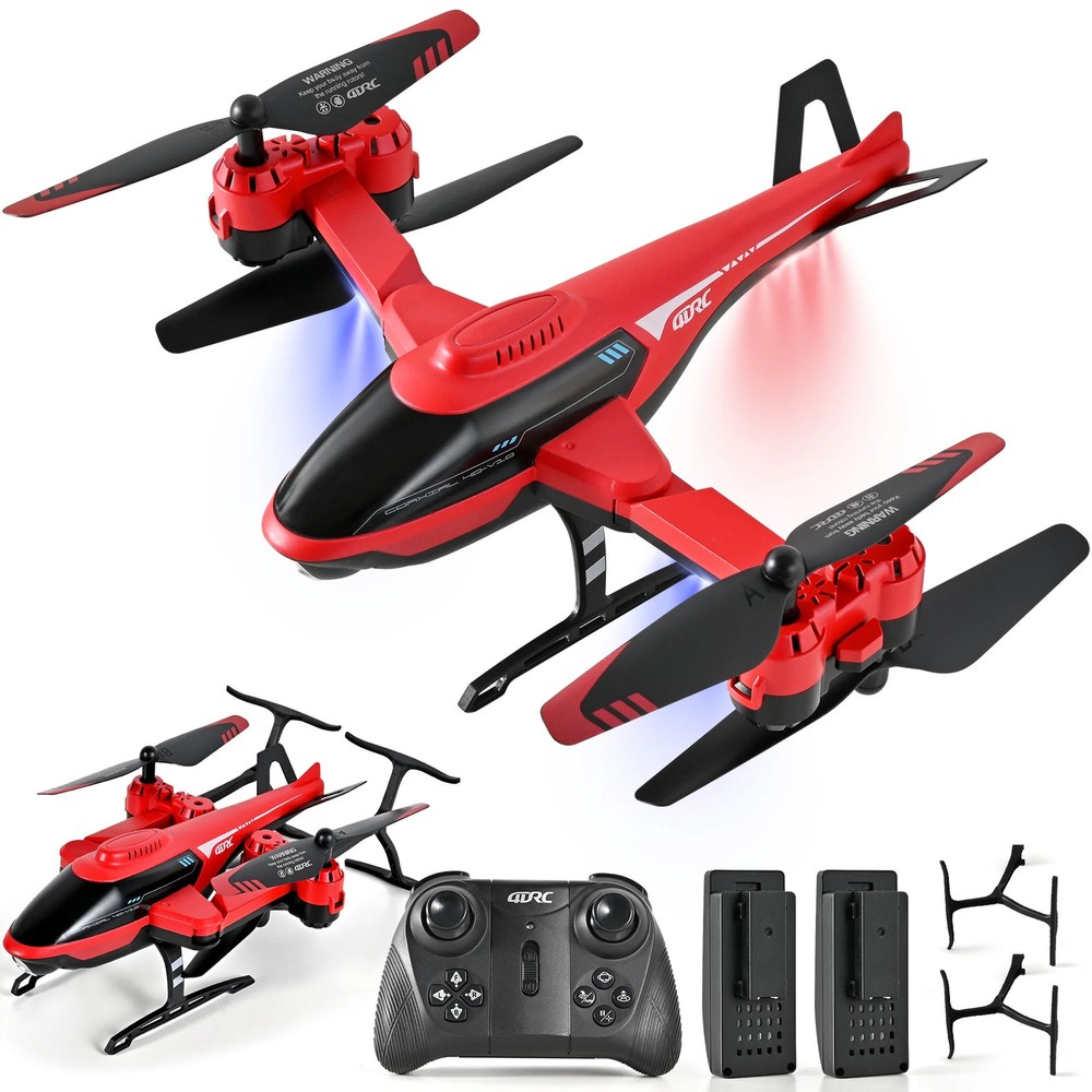 TOPFOX TOP-FP-01 Remote Control Helicopter, Red