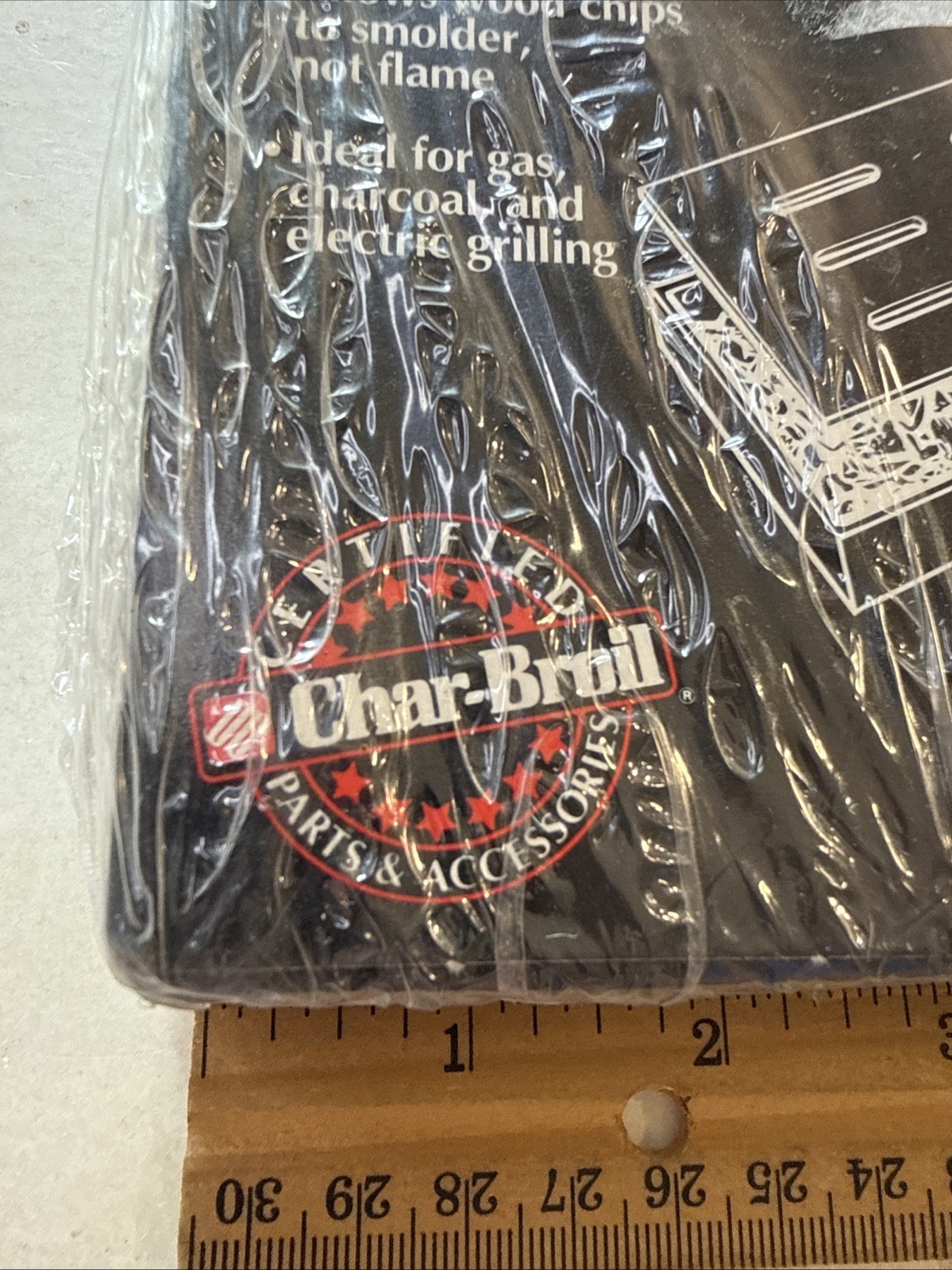 Char-Broil Cast Iron Smoker Box Gas Charcoal Grills wood Chips Flavor electric