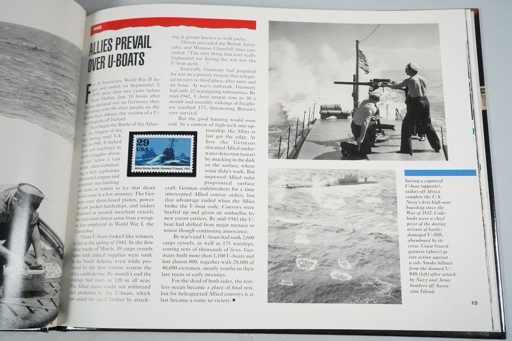 WORLD WAR II 1941-1945 COMMEMORATIVE STAMP COLLECTION BOXED SET