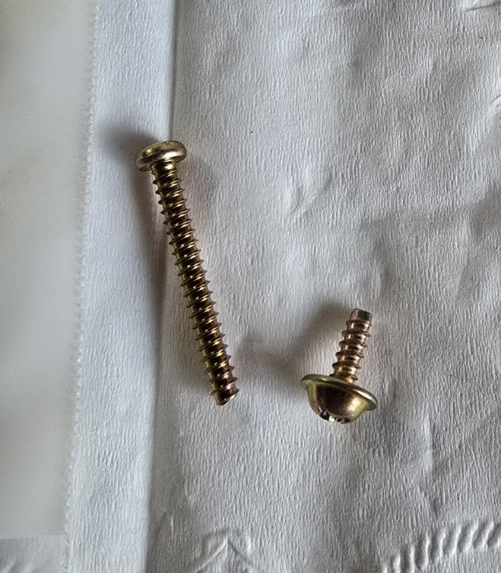 RCA Phone PCB Screws for Technics SL-1200MK2 Turntable