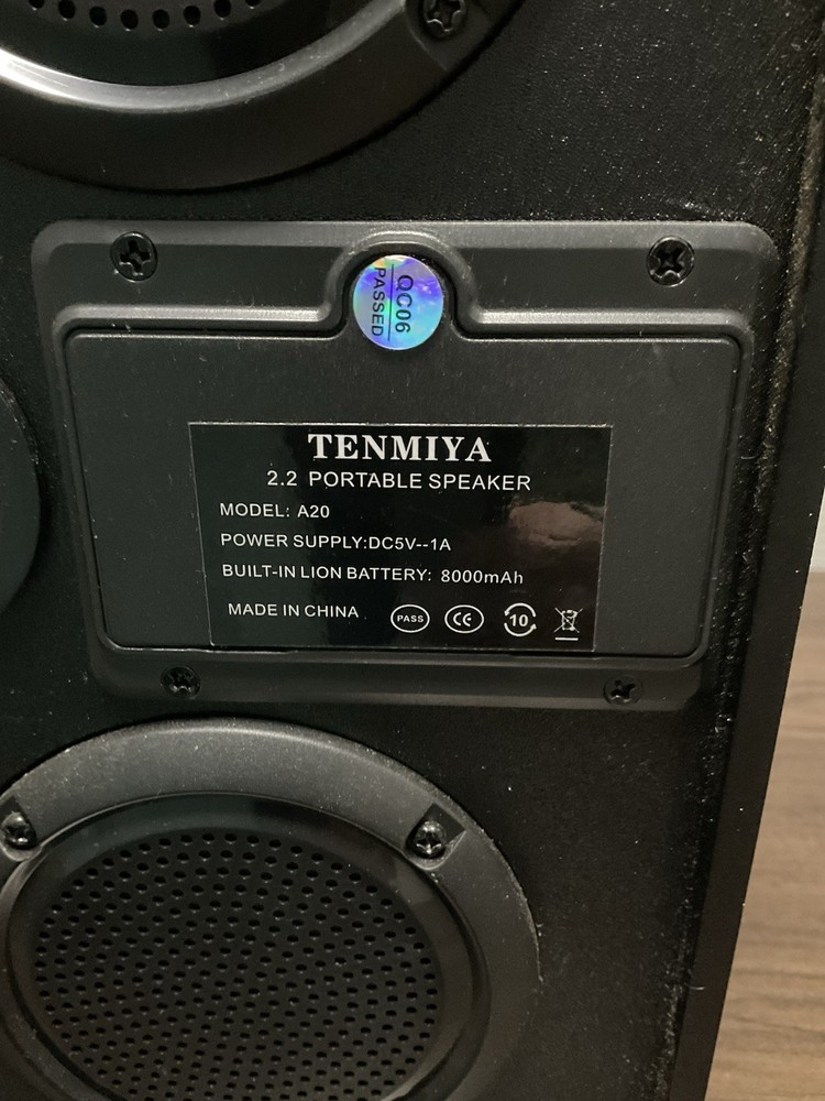 Tenmiya A20 2.2 ch Portable Wireless Speaker