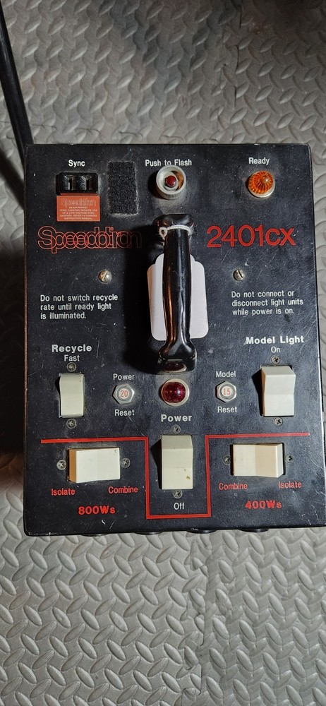 Speedotron 2401 CX Power Supply Fully Working