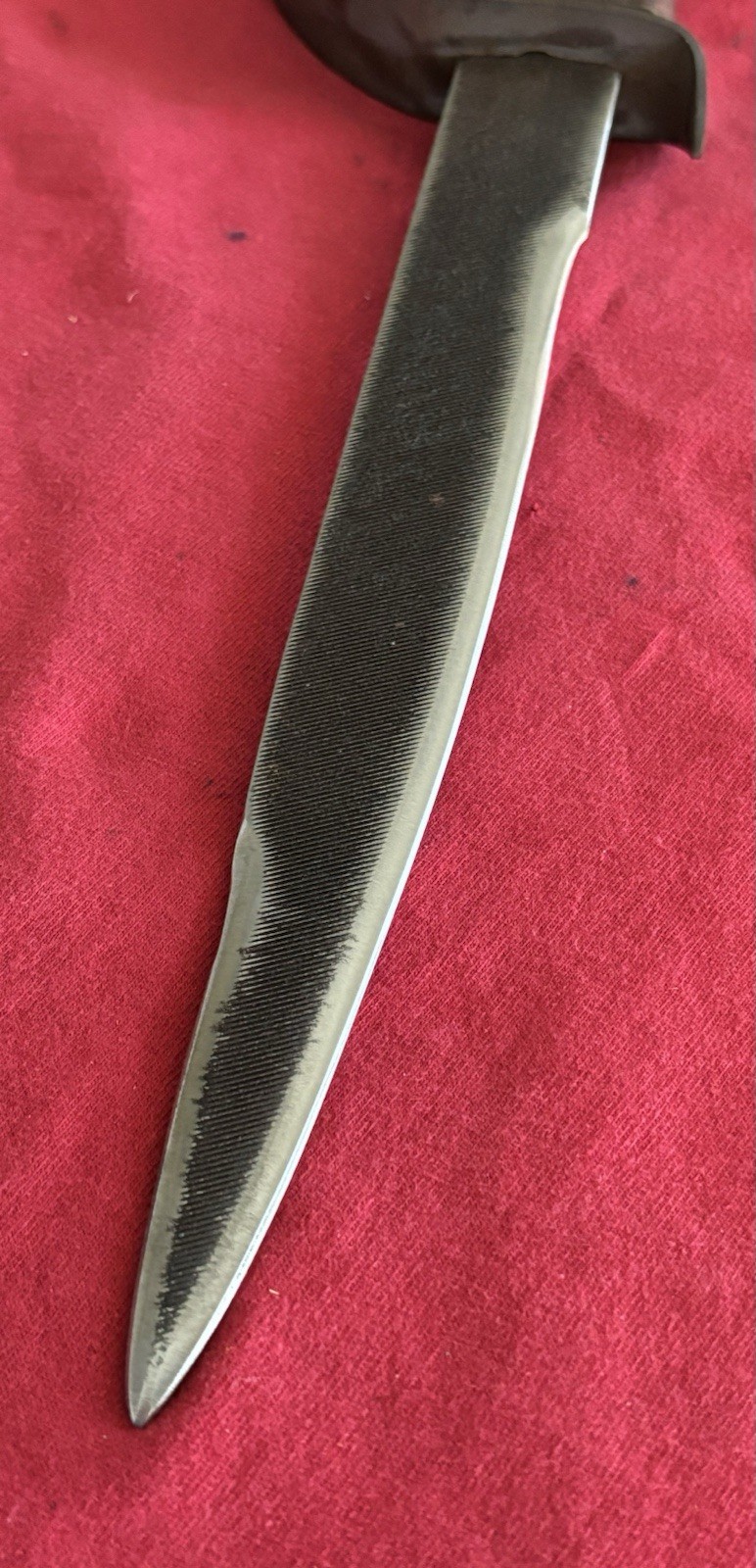 Civil War Reenactment Bowie Knife Brass Handle 9.25 Blade