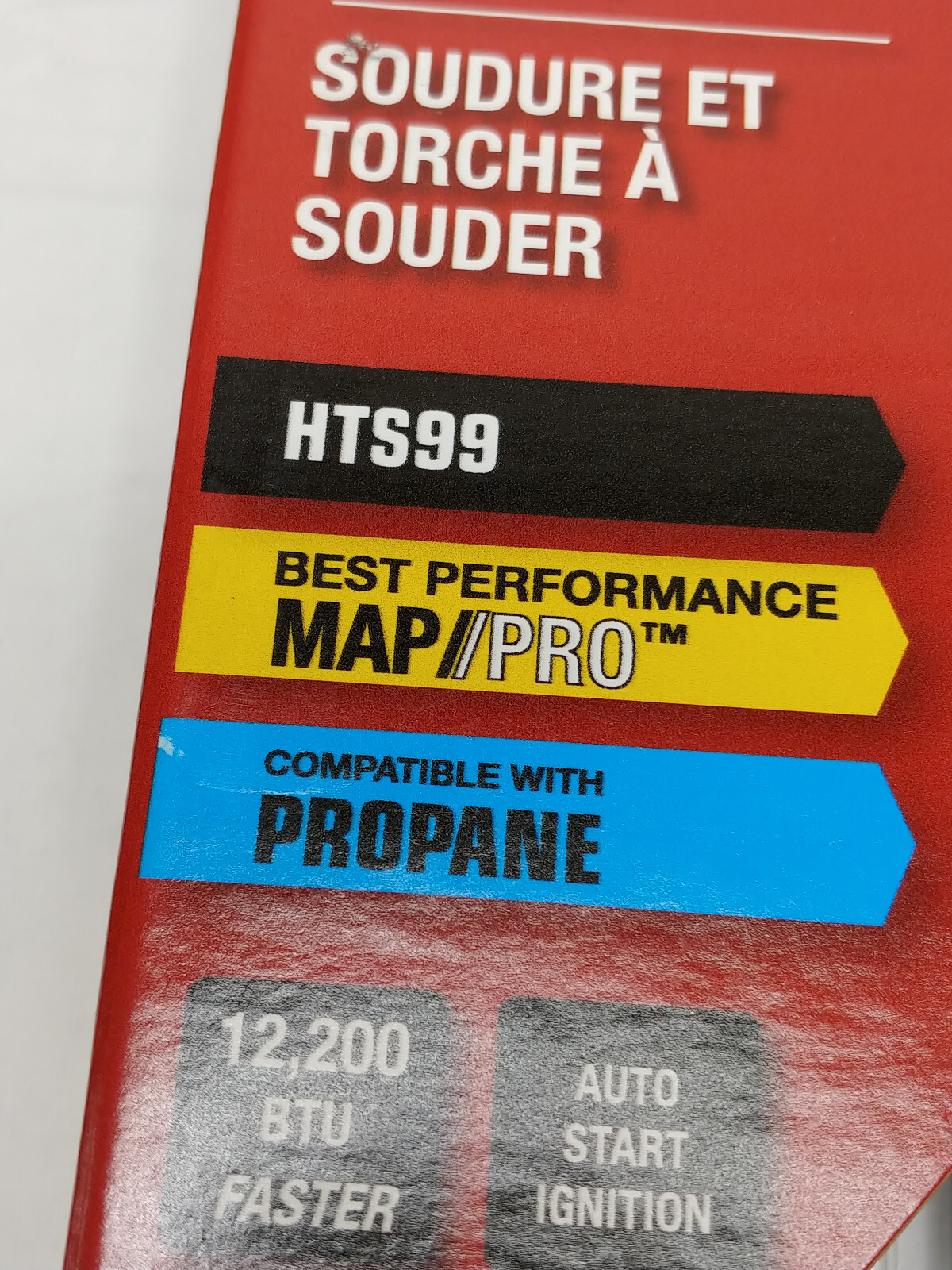 Harris HTS99 Single Auto-Ignite Swivel Air Fuel Hand Torch, MAP-Pro gas/Propane