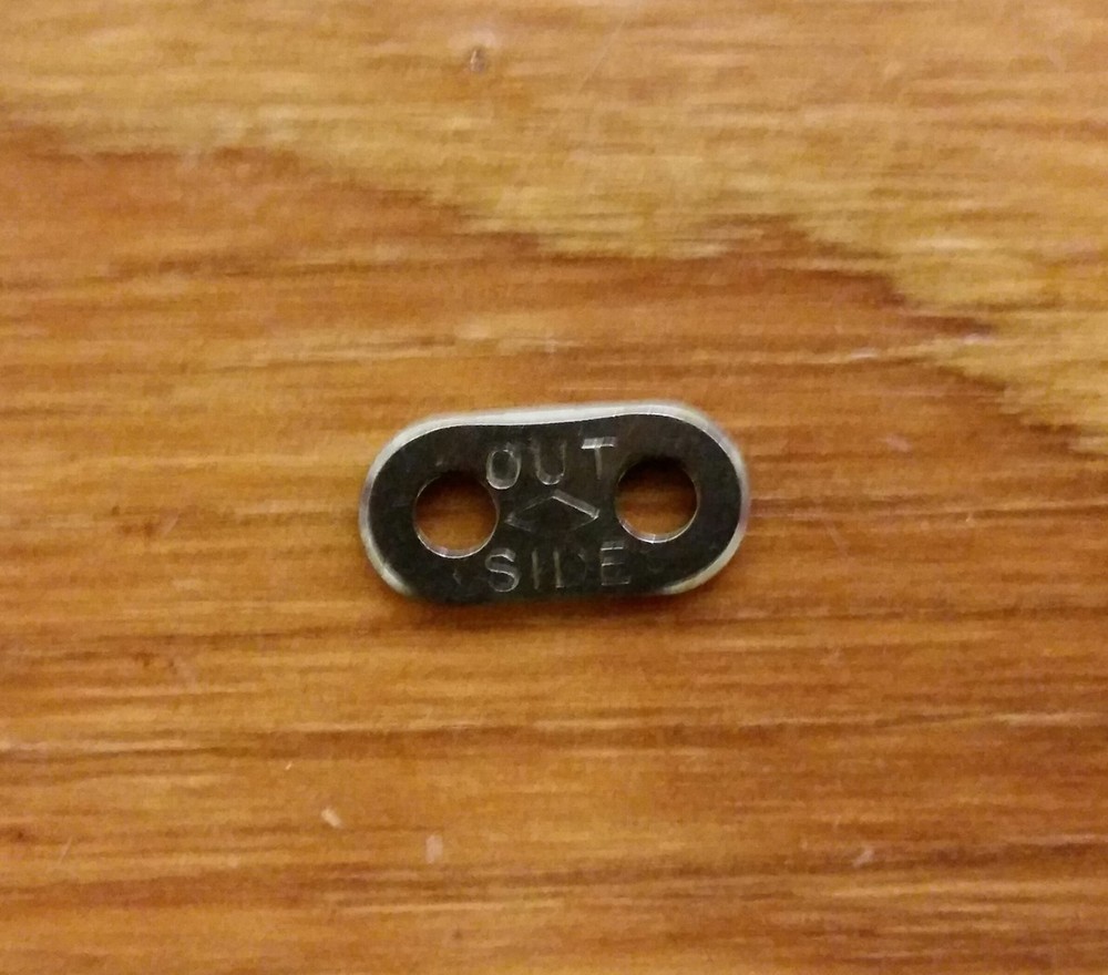 DIAMOND SKIP TOOTH SNAP MASTER LINKS PRE WAR CHAIN NOS