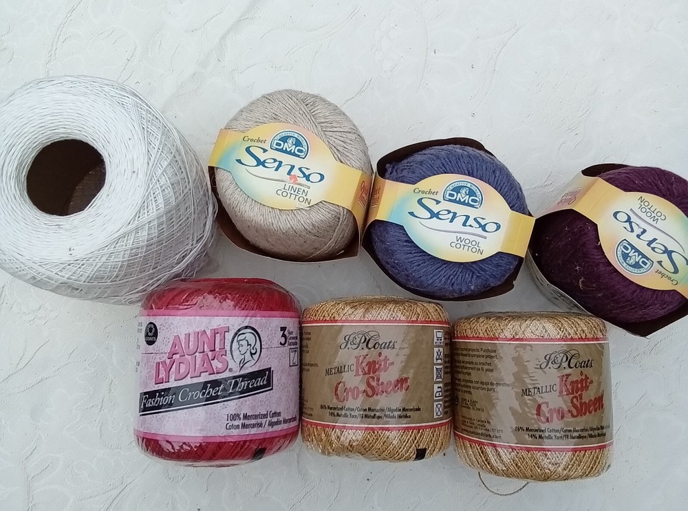 Senso Crochet Thread 6 New one open