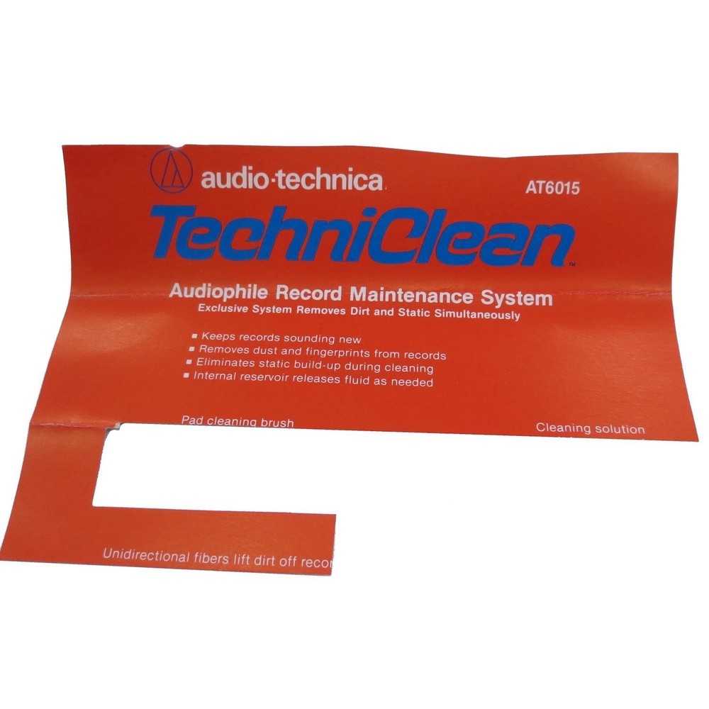 Audio-Technica Techniclean Audiophile Record Maintenance System, Model AT6015
