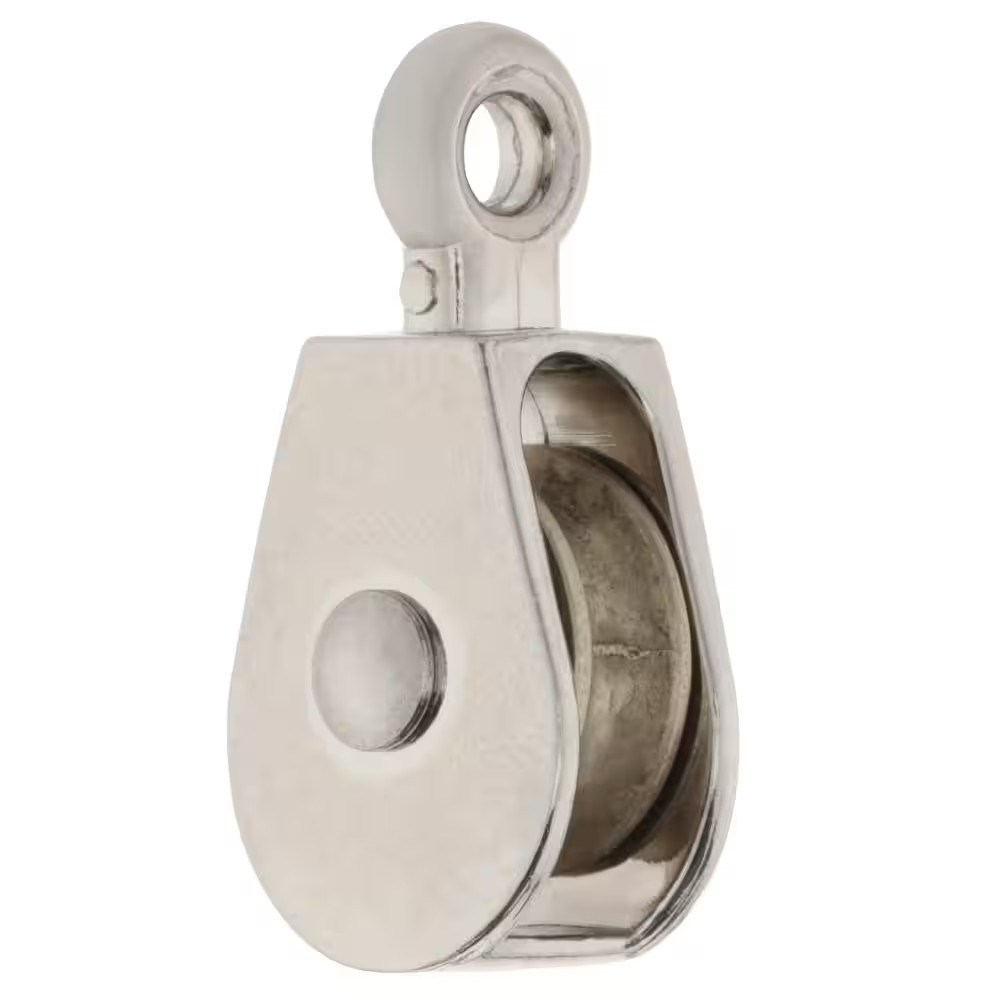 3/4 In. Nickel-Plated Fixed Pulley