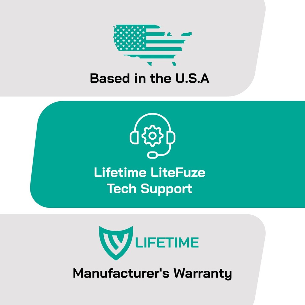 LiteFuze 2000 Watt Voltage Converter Transformer Step Up/Down (LT-2000UD)
