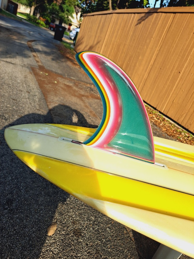 colorful Surfboard Fin