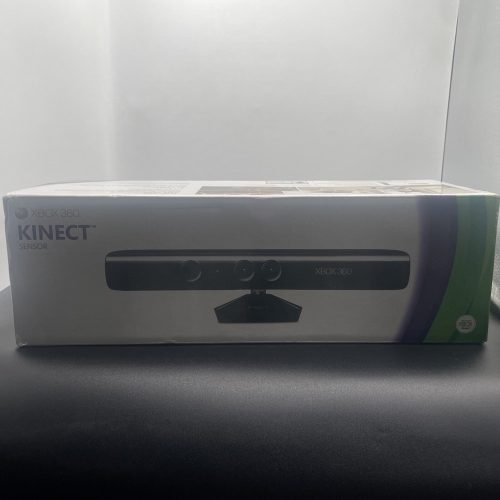 BRAND NEW SEALED XBox 360 Kinect Sensor Model 1414 + Kinect Adventures Microsoft