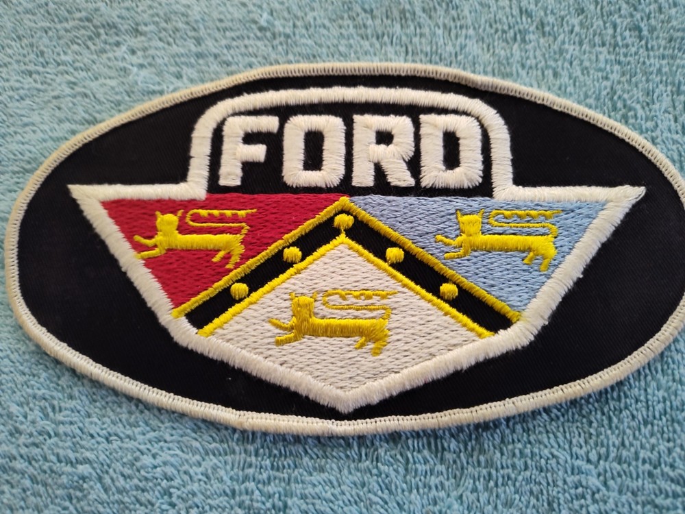 Ford Vintage Sew on Embroidered Patch