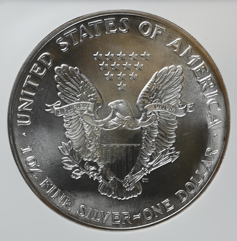 1990 Bullion Silver Eagles NGC MS-69