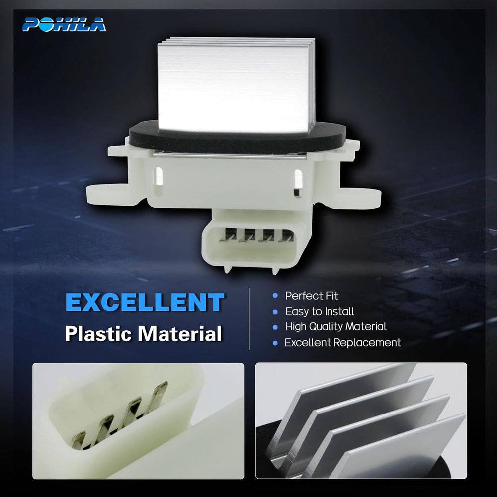 HVAC Control Module Blower Motor Resistor Compatible with 2009-2017 Ford Expedit