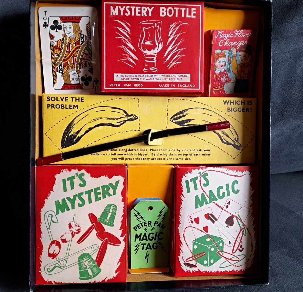 Circa 1950s Peter Pan magic set - boxed
