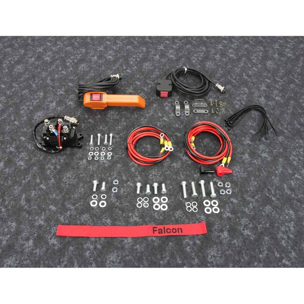 Falcon 2500LB Winch with Wire Rope - EWP2500A-U