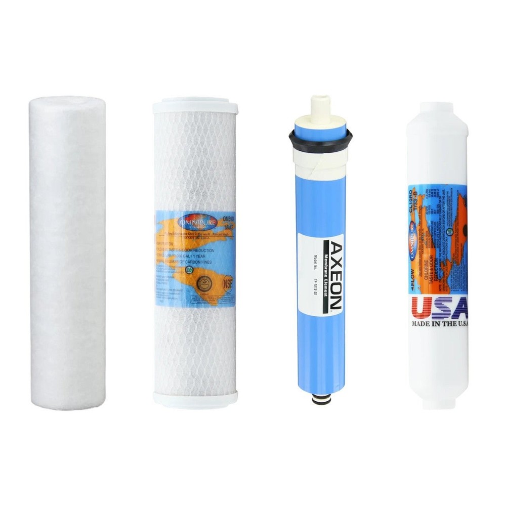 Ultima VI Compatible RO Replacement Filter Kit with 50 GPD Membrane