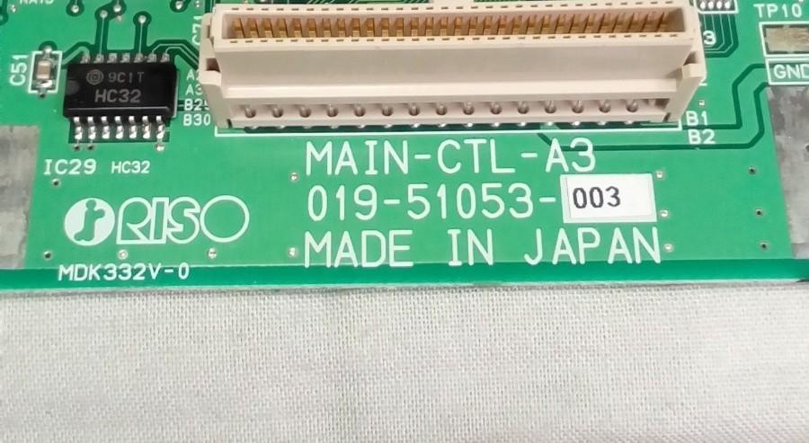 Riso Copyprinter Control PCB Main-Ctl-A3 019-51053-003