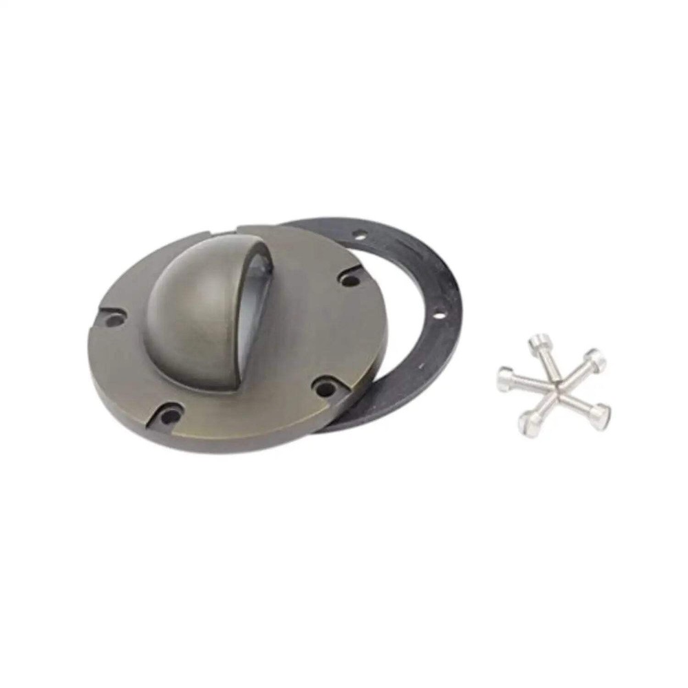 Solid Brass MR16 In-ground Well Light Cover Kit