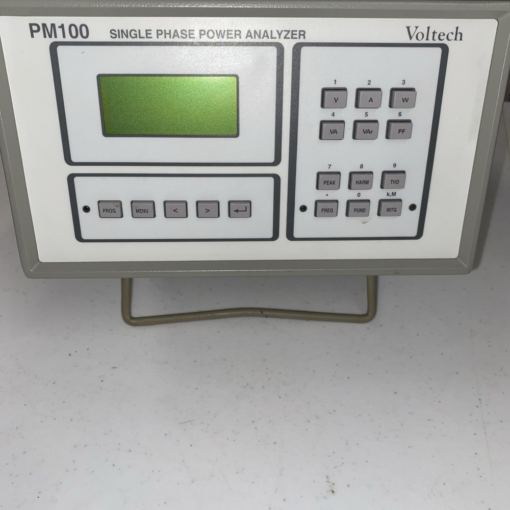 Voltech PM100 Single Phase Power Analyzer