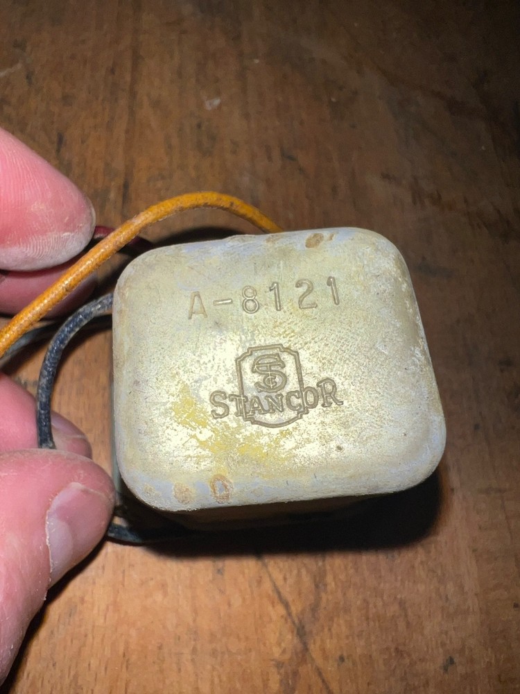 Antique NOS Stancor A-8121 Vertical Blocking Oscillator Transformer Television