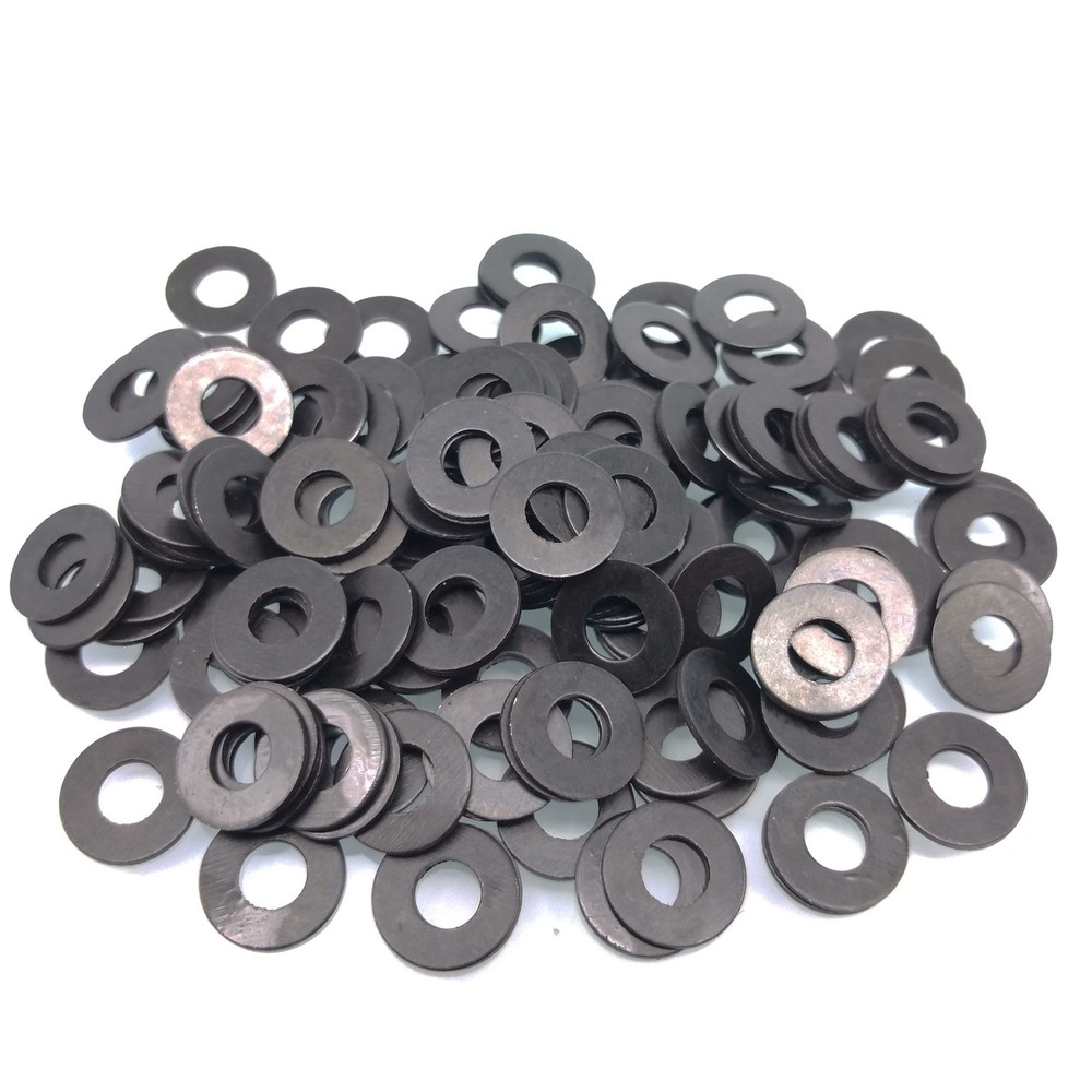 1000pcs M4 Carbon Steel Flat Washers