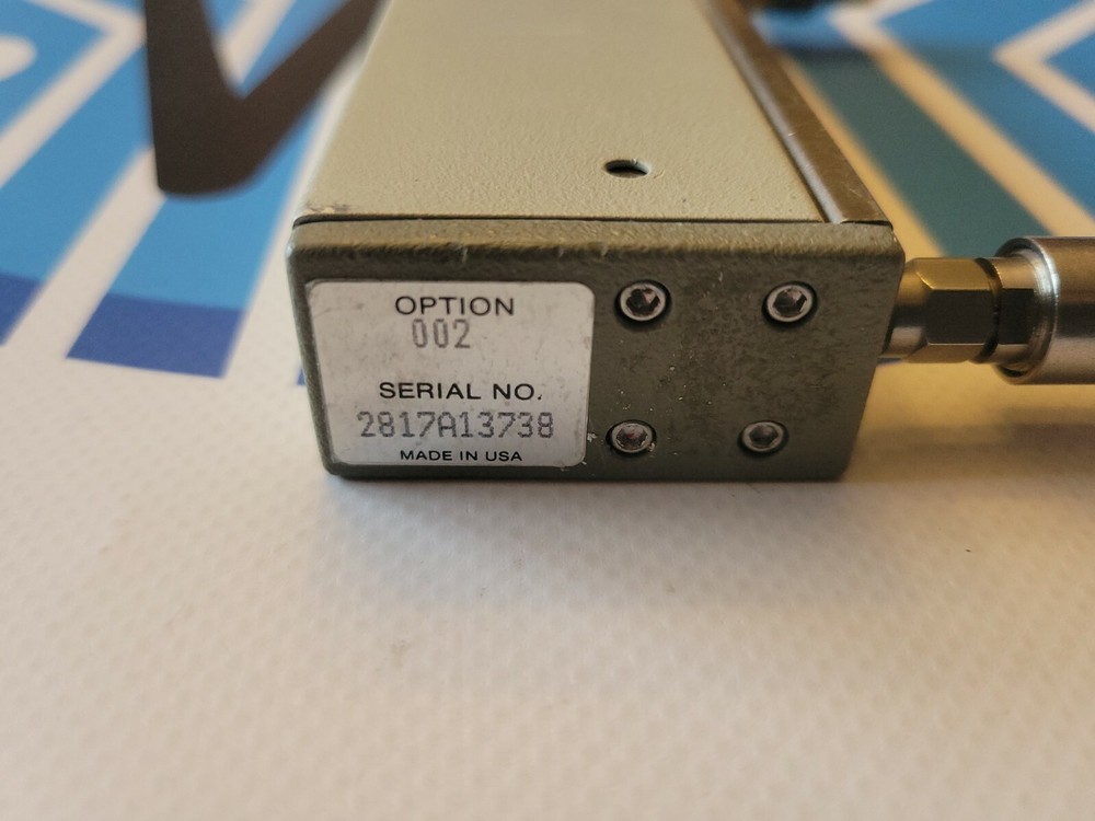 HP Agilent 8496G Programmable Step Attenuator Frequency Range DC- 4 GHz ~ 110 dB