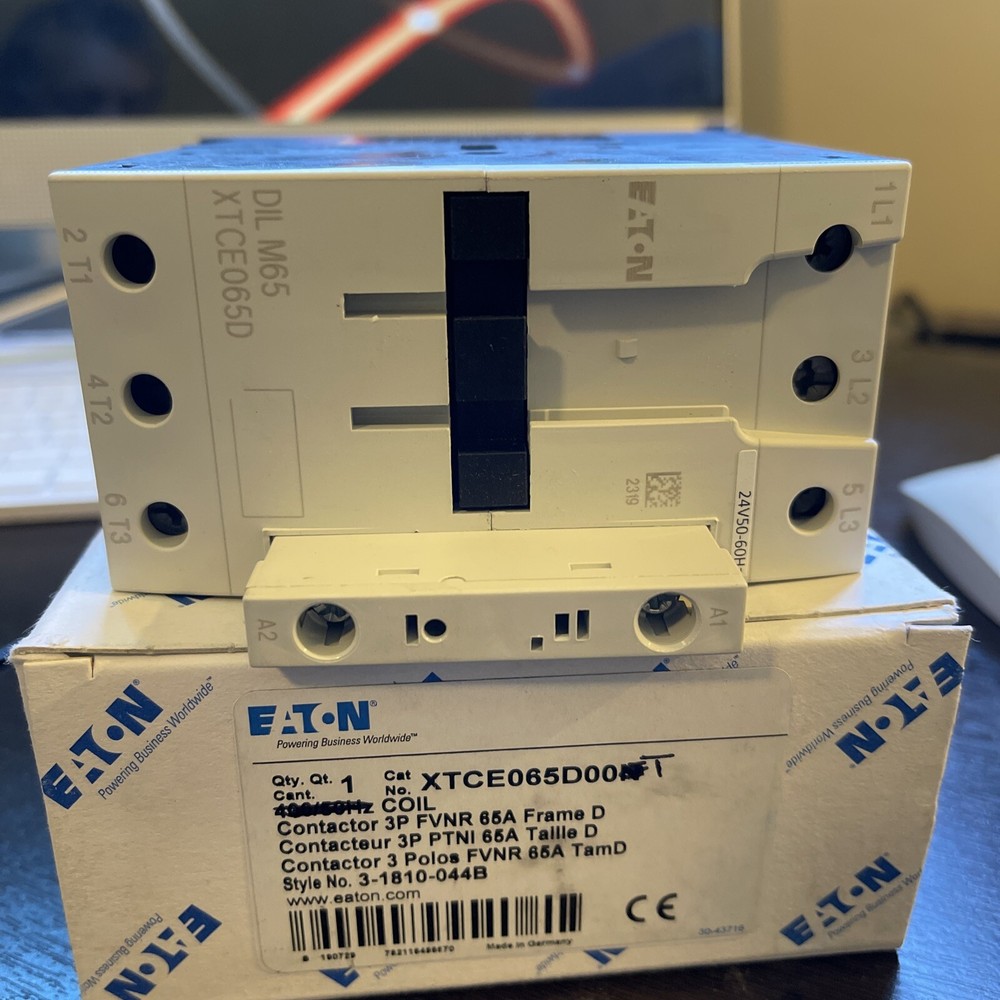 XTCE065D00T24Vac.  EATON/MOELLER. CONTACTOR