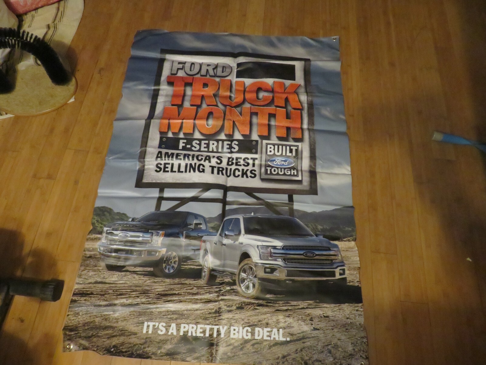 FORD DEALERSHIP Truck Month Large Banner Sign F-150 60" x 40" 5ft