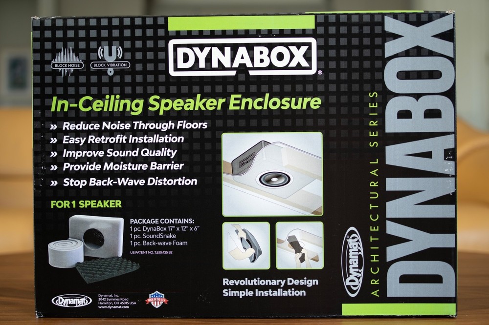 Dynamat Dynabox In-Ceiling Speaker Enclosures