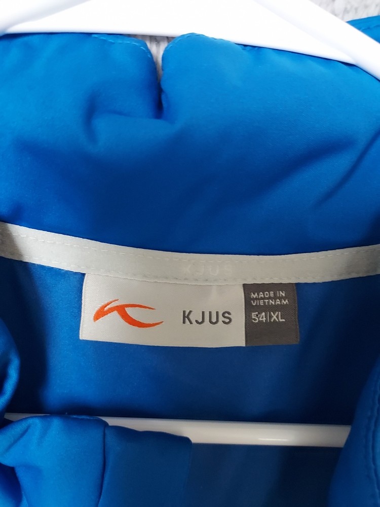Kjus Pullover Mens Extra Large Size 54 Dorian Jacket Lightweight Full Zip Golf