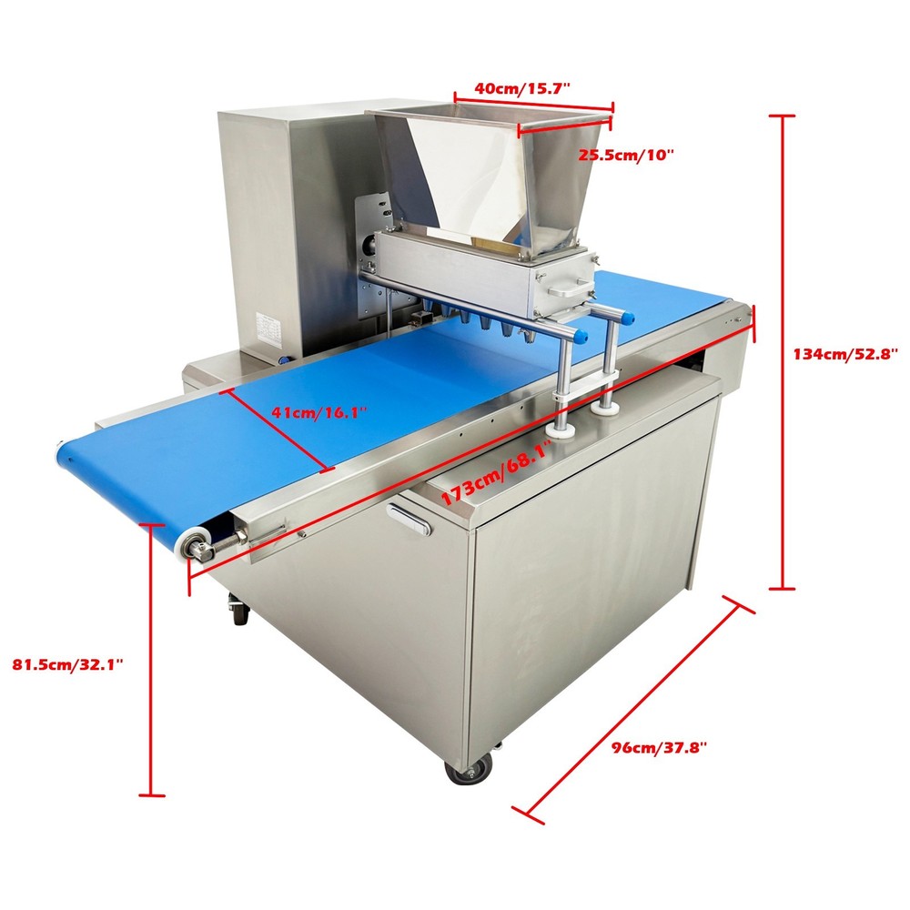 Commercial 208-240V Cookie Batter Depositor Automatic Cookie Making Machine