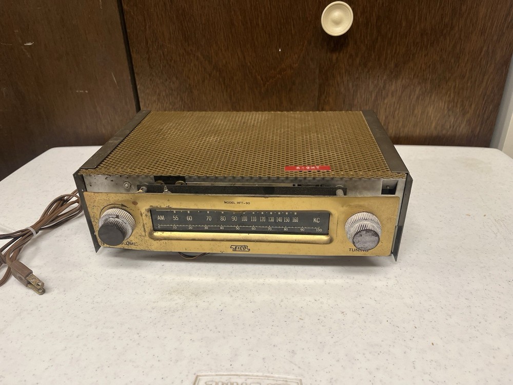 Vintage EICO HFT-90 FM Tube Tuner Untested