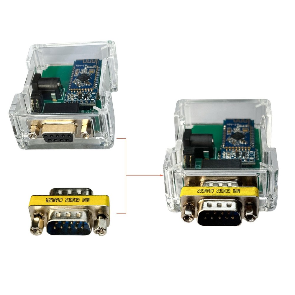 SH-B30-BLE RS232 to Bluetooth 5.0 BLE Adapter, Converter, iOS, Android, Serial