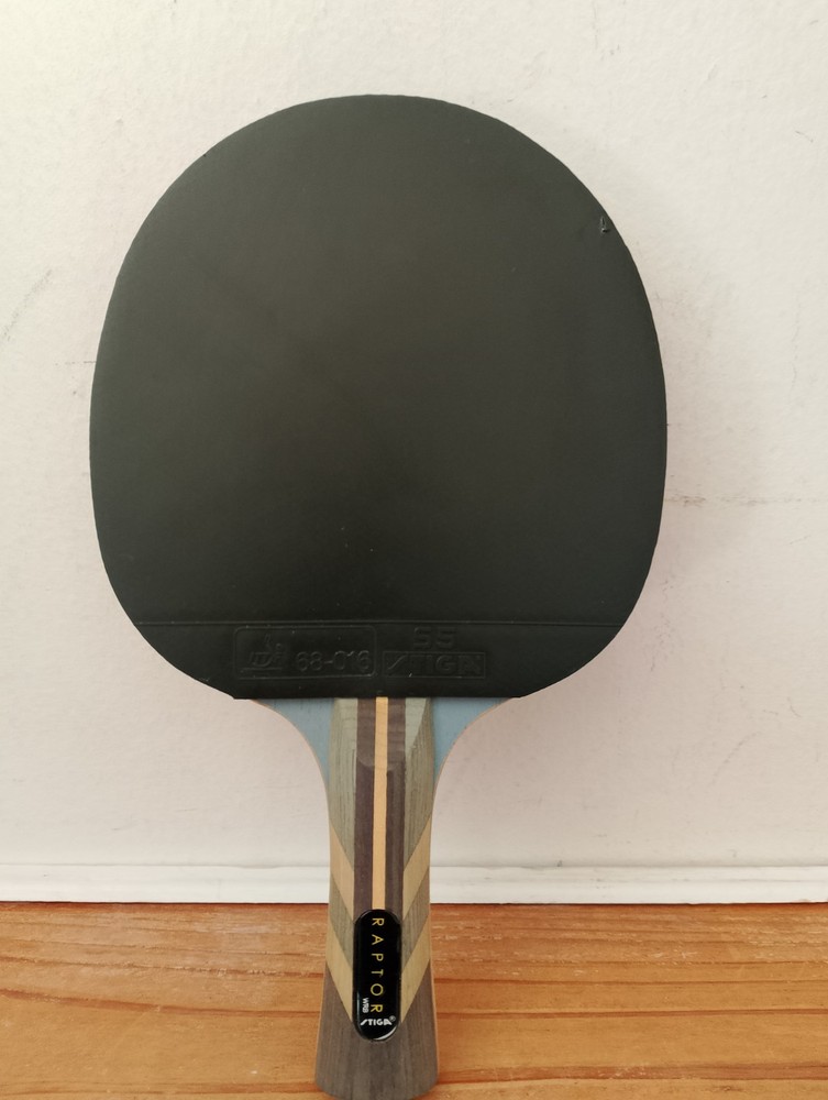 Stiga Raptor Performance, 7-ply extra light blade Ping Pong Paddle